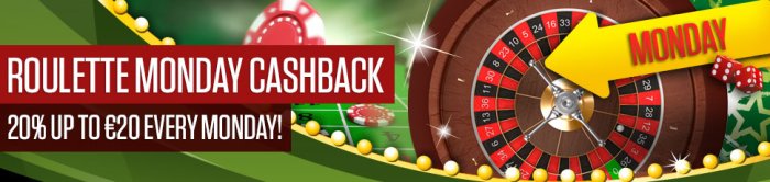 Cash back mondays at NetBet Casino