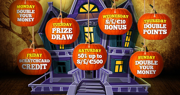 Haunted House promotion - Casino.com