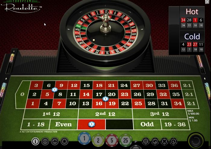 GDay Roulette Table Screenshot