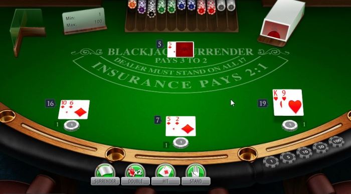 Park Lane Blackjack Screenshot