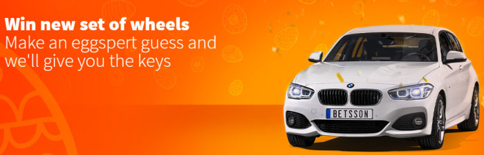 Win a BMW at Betsson casino