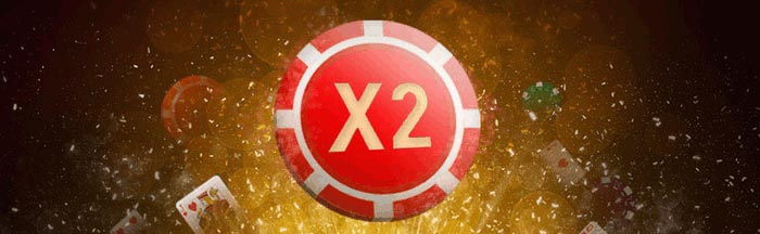 Double or triple loyalty points at CasinoClub