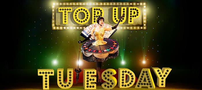 Gala Casino - Tuesday reload bonus up to €100