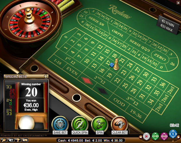 Play roulette for free at Luckland Online Casino