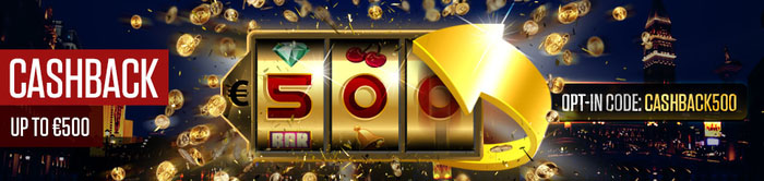 Earn a 45% cashback bonus at NetBet Casino