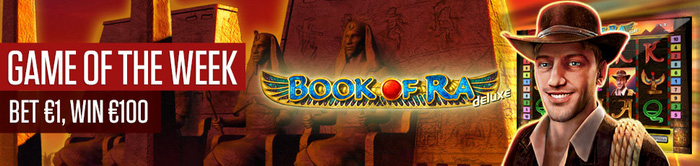 Play with Book of Ra at NetBet Casino!