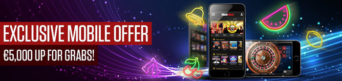 Get your share of €5,000 at NetBet mobile casino