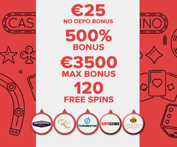 Get your 500% bonus at our new partner