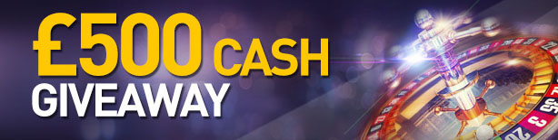 £500 monthly cash draw at SuperCasino