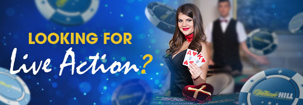 Play live casino games at William Hill Casino